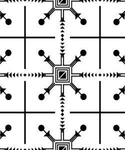 Black n' White Damask